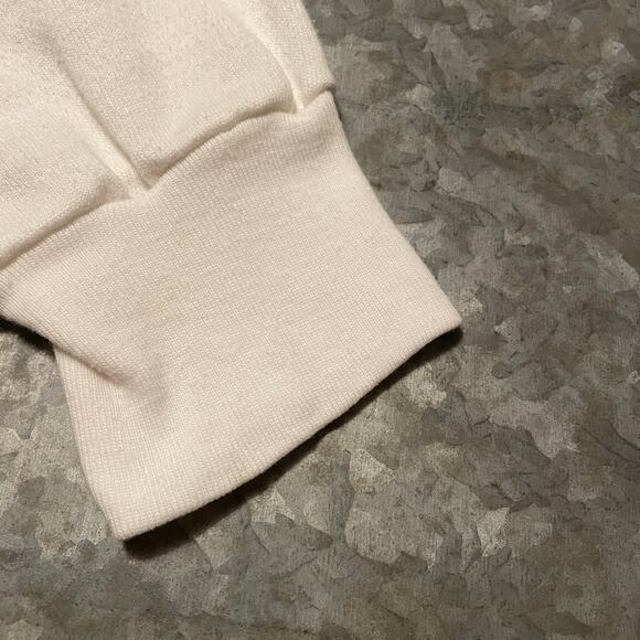 Vintage Bijan Men Logo Raglan Crewneck Sweatshirt XL USA Anvil Cologne Promo 80s - Picture 7 of 11